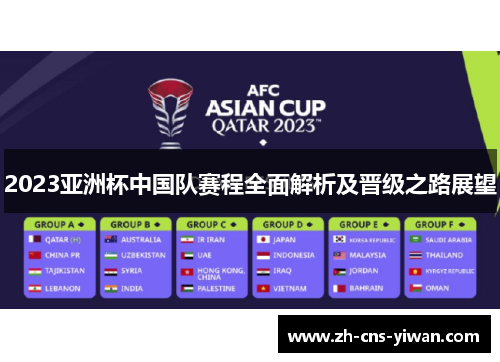 2023亚洲杯中国队赛程全面解析及晋级之路展望